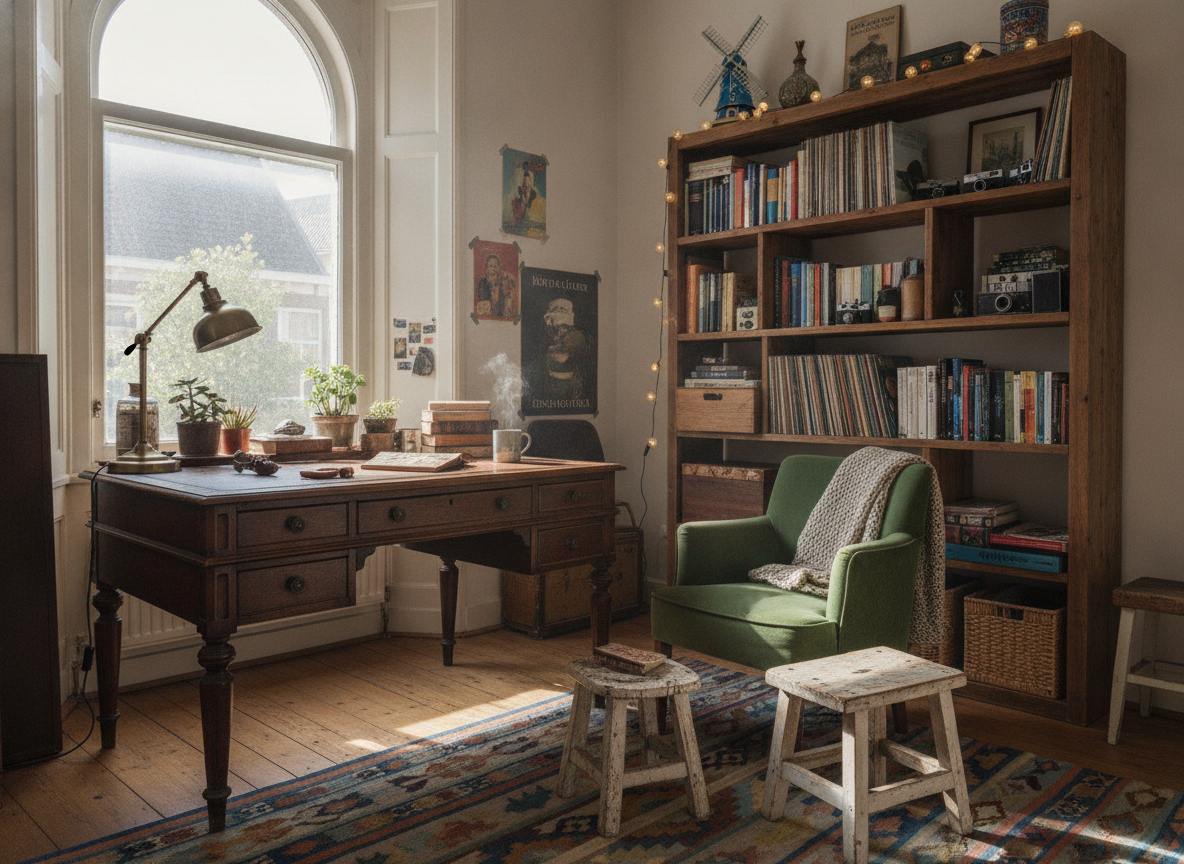 Je kamer inrichten met tweedehands spullen